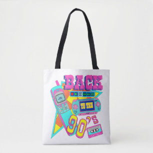 Zurück zur 90er Neon Arcade Tasche