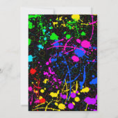 Zurück zur 90er-Party Einladung (Rückseite)