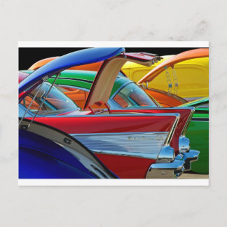 Zurück zur Auto Show. Postkarte