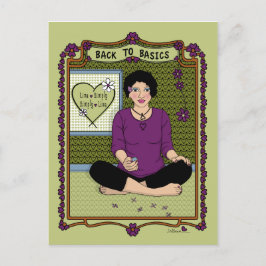 Zurück zur Basics_A_-Postkarte Postkarte