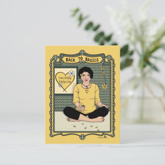 Zurück zur Basics_C_ Postkarte (Stehend Vorderseite)