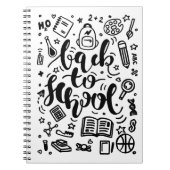 Zurück zur Bildung der Schule Notizblock (Vorderseite)