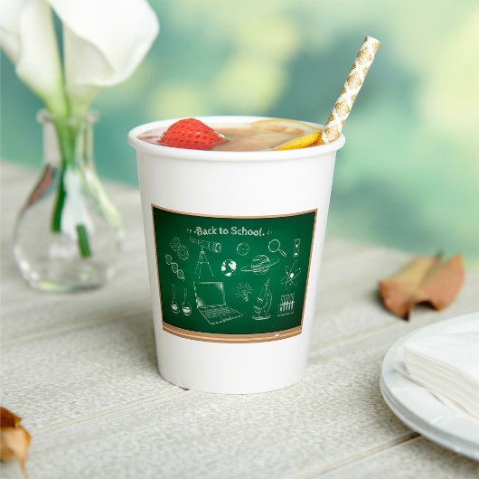 Zurück zur Bildung der Schulwissenschaften Pappbecher