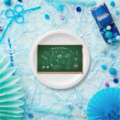 Zurück zur Bildung der Schulwissenschaften Pappteller (Party)