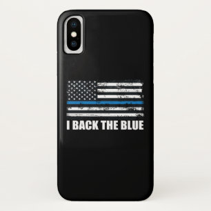 Zurück zur blauen Linie USA Flag MAGA WWG1WA Case-Mate iPhone Hülle