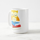 Zurück zur Buchwürmer-Tasse Kaffeetasse (Vorderseite Links)