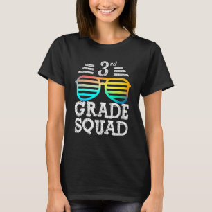 Zurück zur Coolen dritten Klasse des Squad Teams T-Shirt