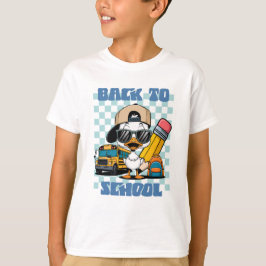 "Zurück zur Coolen Ente der Schule" Kinder T-Shirt