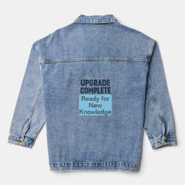 zurück zur Denim-Jacke der Schule Jeansjacke