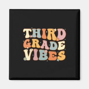 Zurück zur dritten Klasse Vibes Studentenlehrer W Magnet