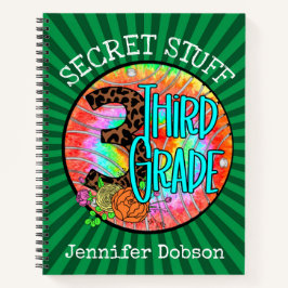 Zurück zur dritten Schulstufe Notizblock