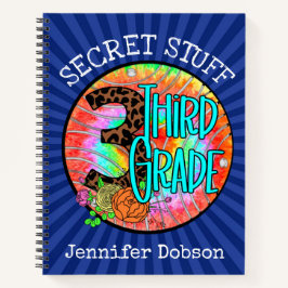 Zurück zur dritten Schulstufe Notizblock