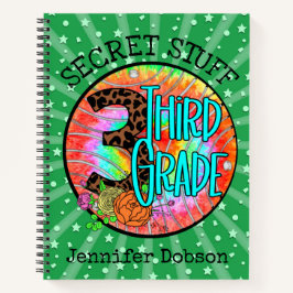 Zurück zur dritten Schulstufe Notizblock