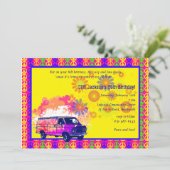 Zurück zur Einladung der 60er Jahre (Stehend Vorderseite)