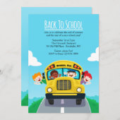 Zurück zur Einladung der Schule (Vorne/Hinten)