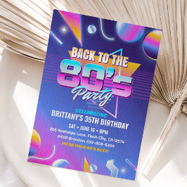 Zurück zur Einladung zur Geburtstagspartei der 80e