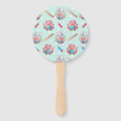 Zurück zur Elefantenwelt Fächer (Rückseite)