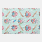 Zurück zur Elefantenwelt Geschirrtuch (Horizontal)