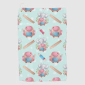 Zurück zur Elefantenwelt Golfhandtuch (Vorderseite)