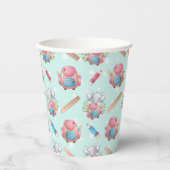 Zurück zur Elefantenwelt Pappbecher (Vorderseite)