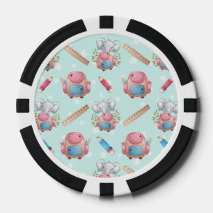 Zurück zur Elefantenwelt Pokerchips