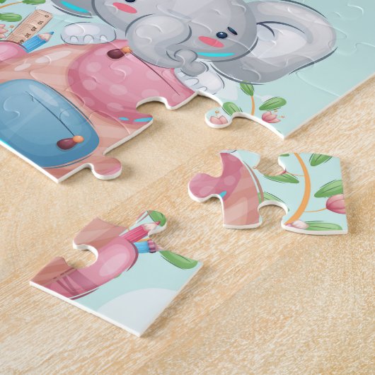 Zurück zur Elefantenwelt Puzzle (Seite)