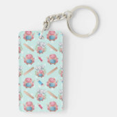 Zurück zur Elefantenwelt Schlüsselanhänger (Rückseite)