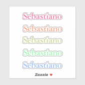 Zurück zur farbigen Schulaufkleber Aufkleber (Blatt)