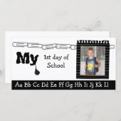 Zurück zur Fotokarte der Schule Ankündigung (Vorne/Hinten)