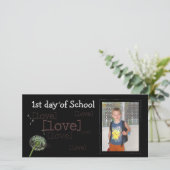 Zurück zur Fotokarte der Schule Ankündigung (Stehend Vorderseite)