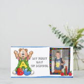 Zurück zur Fotokarte der Schule Ankündigung (Stehend Vorderseite)