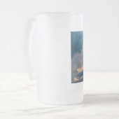 zurück zur frühen Show Mattglas Bierglas (Vorderseite Links)