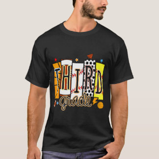 Zurück zur Fußball-Basketball-Schule dritte T-Shirt