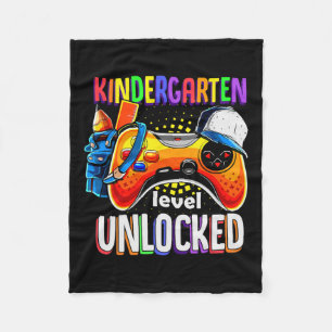 Zurück zur Gamepad-Kindergartenstufe Unabgeschloss Fleecedecke