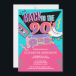 Zurück zur Geburtstagspartei der 90er Jahre Einladung<br><div class="desc">Machen Sie sich bereit, die Uhr und das Party wie in den 90er Jahren wieder zu spulen! Wir haben eine unglaubliche Nacht der Nostalgie für Sie zusammengestellt! Wir sprechen über eine Nacht mit klassischen 90er-Jahren-Melodien, ikonischen Moden und all den unvergesslichen Unterhaltung einer Generation. Also ziehen Sie Ihre Lieblings-90er-Threads an, bürsten...</div>