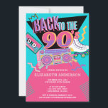 Zurück zur Geburtstagspartei der 90er Jahre Einladung<br><div class="desc">Machen Sie sich bereit, die Uhr und das Party wie in den 90er Jahren wieder zu spulen! Wir haben eine unglaubliche Nacht der Nostalgie für Sie zusammengestellt! Wir sprechen über eine Nacht mit klassischen 90er-Jahren-Melodien, ikonischen Moden und all den unvergesslichen Unterhaltung einer Generation. Also ziehen Sie Ihre Lieblings-90er-Threads an, bürsten...</div>