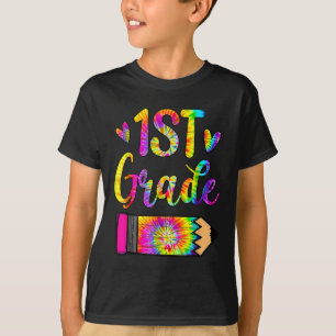 Zurück zur Gefärbte Krawatte des ersten Lehrers T-Shirt