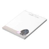 Zurück zur Guinea Pig Pink Soccer Ball Custom Notizblock (Rotiert)