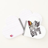 Zurück zur Klasse 2025-Rennraddesign Notizblock (Innenseite)