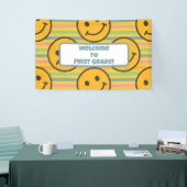 Zurück zur Klassenlehrerin Boho Retro Banner (Messeveranstaltung)