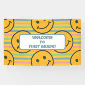 Zurück zur Klassenlehrerin Boho Retro Banner (Horizontal)