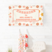 Zurück zur Klassenlehrerin Boho Retro Banner (Insitu)