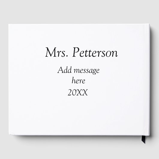 Zurück zur Lehrerbewertung Jahr für Jahr Gästebuch (Rückseite)