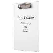 Zurück zur Lehrerbewertung Jahr für Jahr Klemmbrett (Links)