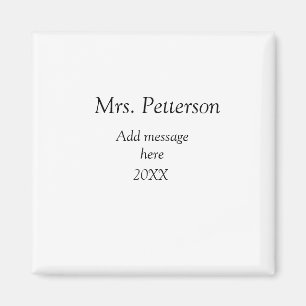 Zurück zur Lehrerbewertung Jahr für Jahr Magnet