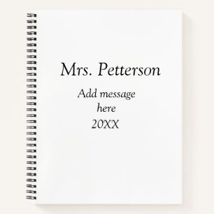 Zurück zur Lehrerbewertung Jahr für Jahr Notizblock