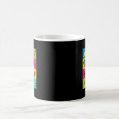 Zurück zur Lehrerin Studentin Männer Mädchen Kind Kaffeetasse (Mittel)