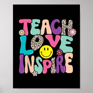 Zurück zur Liebe für Schulunterricht Inspirierte R Poster