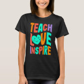 Zurück zur Liebe für Schulunterricht Inspirierte R T-Shirt (Vorderseite)