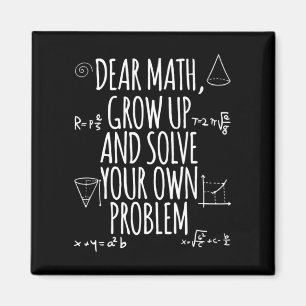 Zurück zur Mathematik in der Schule für Mädchen Ju Magnet